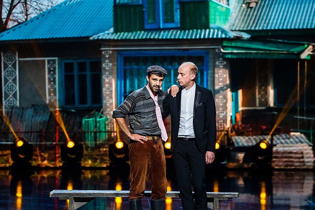 На шоу "Кварталу 95" глядачів попросили не сміятися над жартом